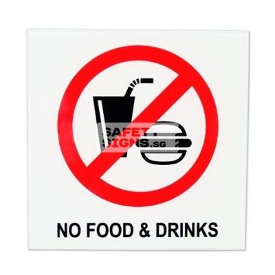No Food & Drinks (P001_ACR)