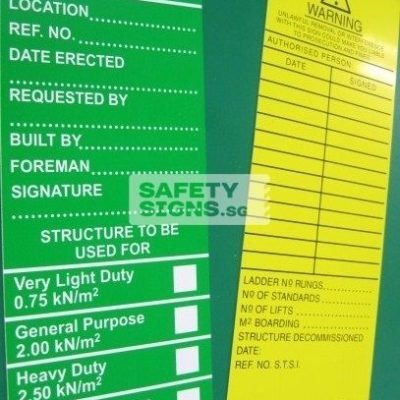 Safety sign inspection Singapore SCDF compliance